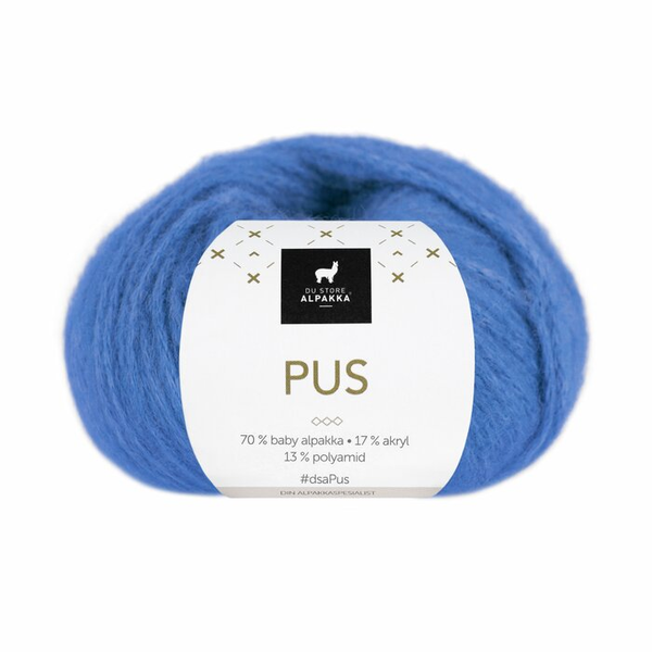 Du Store Alpakka Pus 4058 Bleu royal