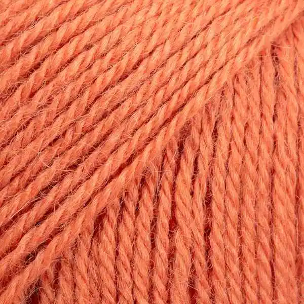 DROPS Alpaca 2915 Orange cendré (Couleur Uni)