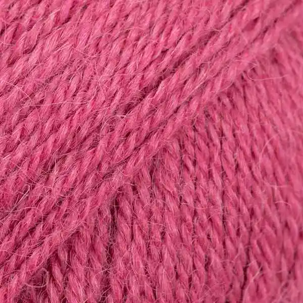 DROPS Alpaca 3770 Rose framboise (Couleur Uni)