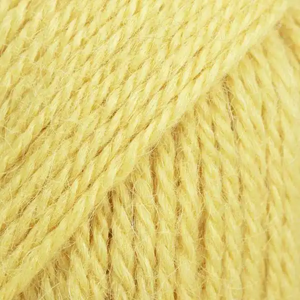 DROPS Alpaca 9028 Tarte au citron (couleur unie)