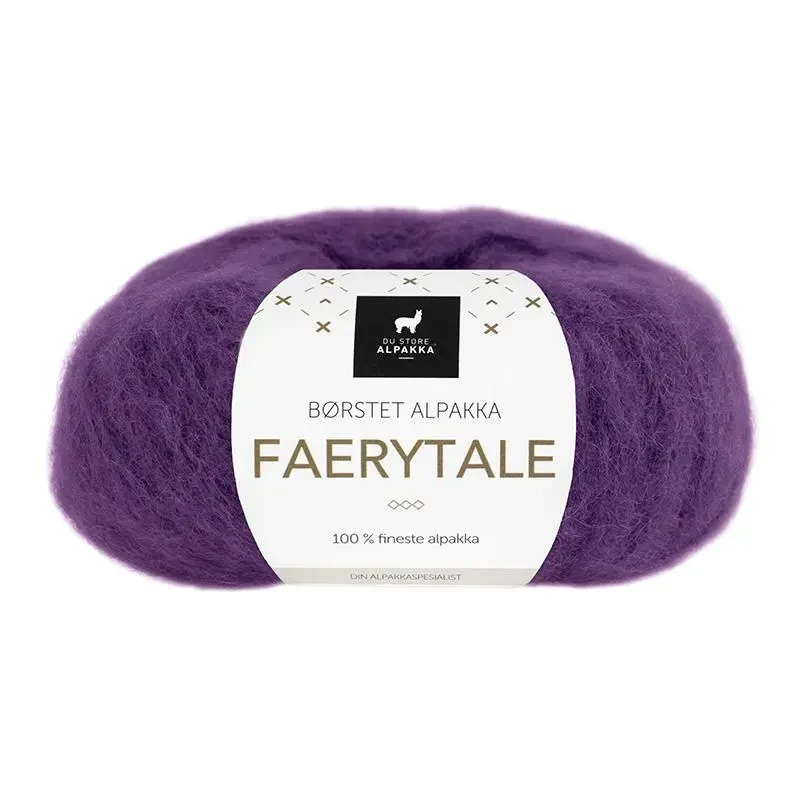 Du Store Alpakka Faerytale 709 Violet foncé