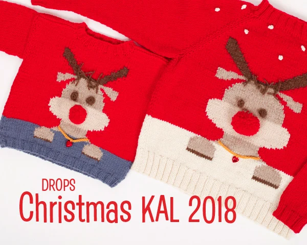DROPS Christmas Knit-Along 2018 - Blouse adulte