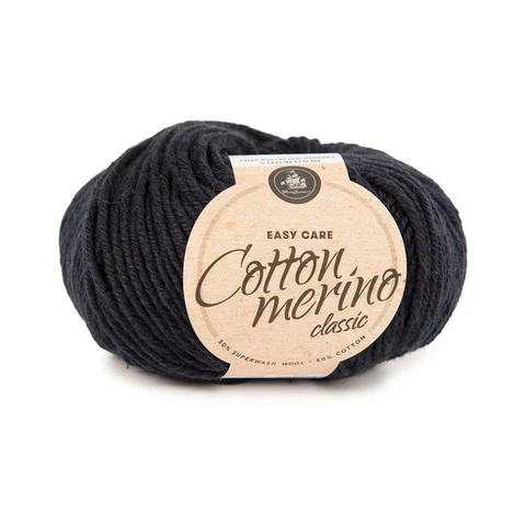 Mayflower Cotton Merino Classic 109 Mørk marineblå