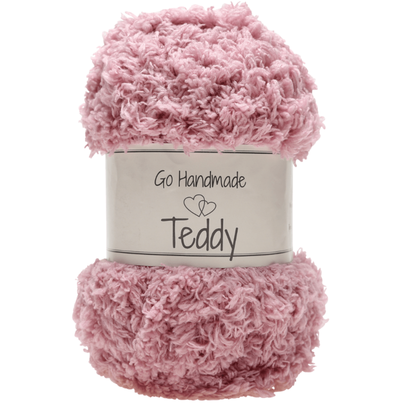 Go Handmade Teddy 17319 Vieux rose