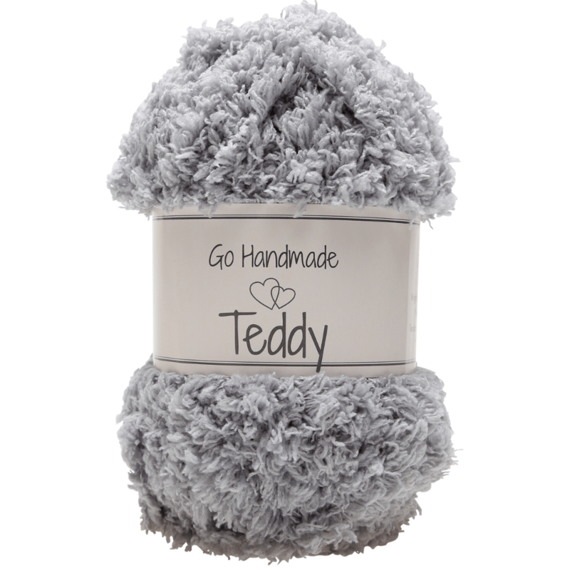 Go Handmade Teddy 17347 Gris clair