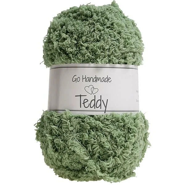 Go Handmade Teddy 17377 Æblegrøn