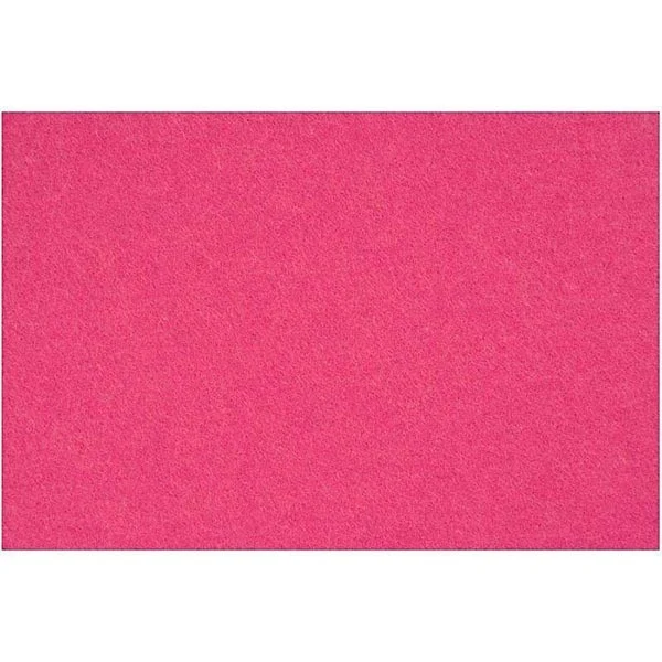 Hobbyfilt, Ark 42x60 cm, 3 mm, 1 ark Pink