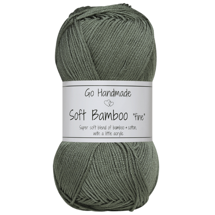 Go Handmade Soft Bamboo Fine 17425 Vert chasse