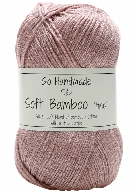 Go Handmade Soft Bamboo Fine  17420 Lys lavendel