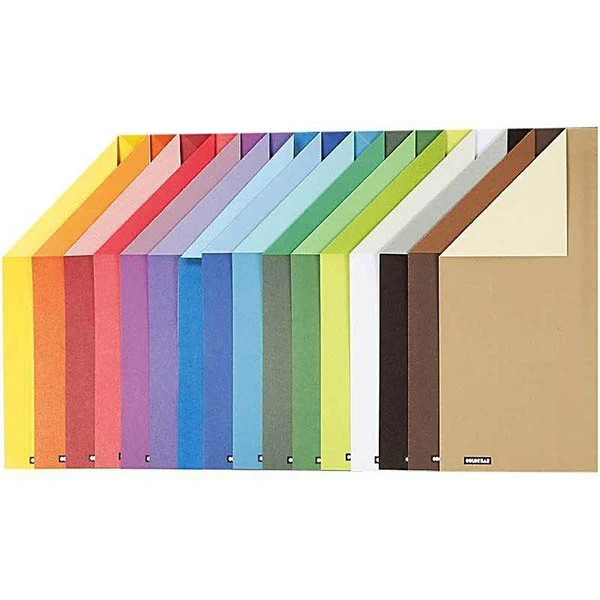 Color Bar Rivekarton, A4, 250 g, 16 ark Ensfarvet