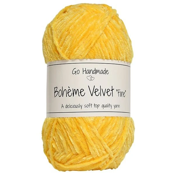 Go Handmade Bohème Velvet Fine 17615 Giraf gul