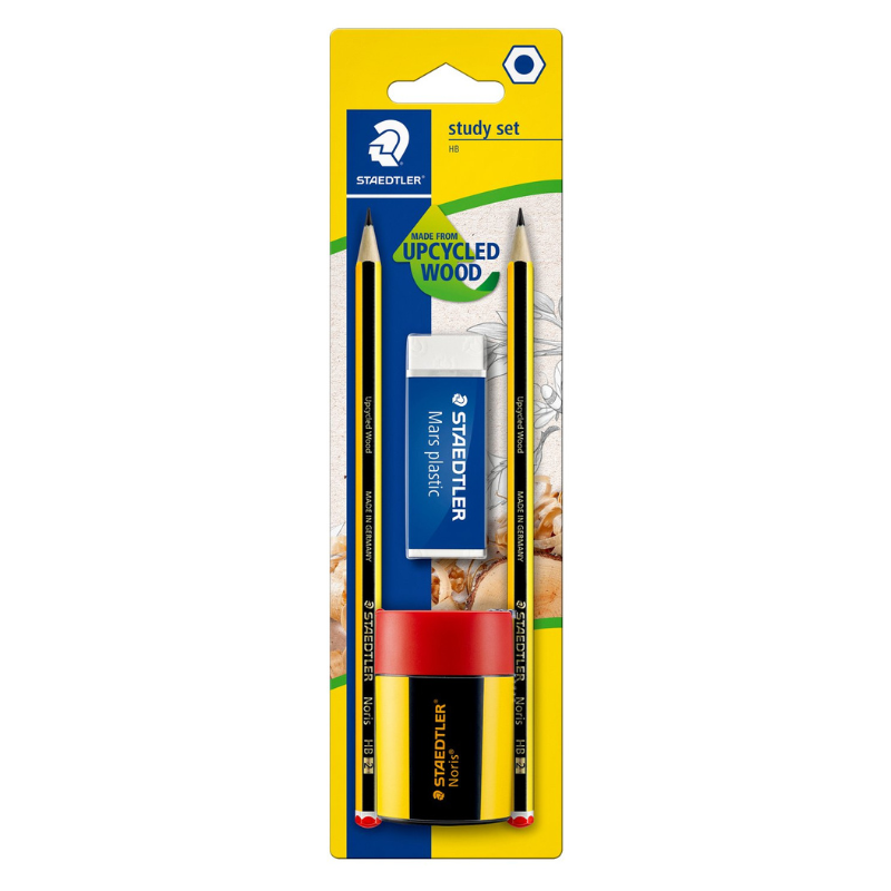 STAEDTLER Crayons, gomme et pointes de crayon, 4 pcs