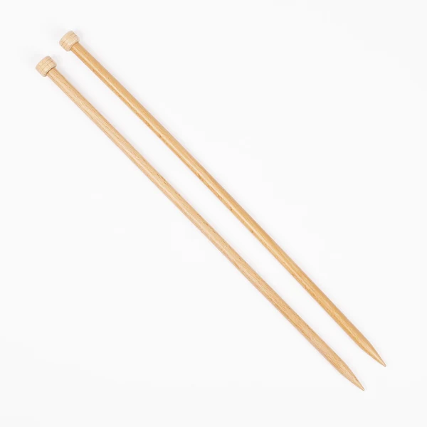 DROPS Basic Aiguilles Droites Bois 35 cm (5.50-10.00 mm)