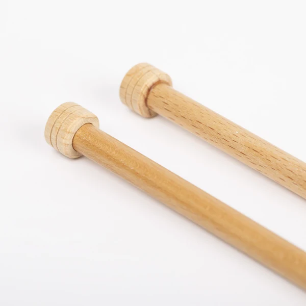 DROPS Basic Aiguilles Droites Bois 35 cm (5.50-10.00 mm)