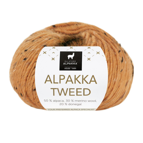 Du Store Alpakka Tweed 136 Jaune safran