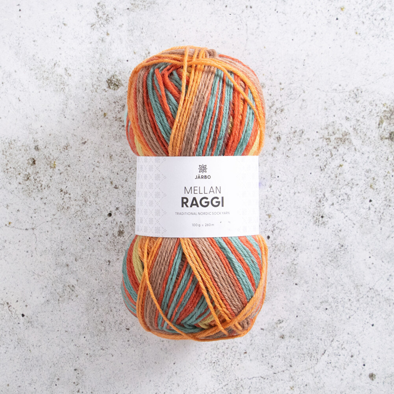 Järbo Mellanraggi 100g 28454 Fiery Rush