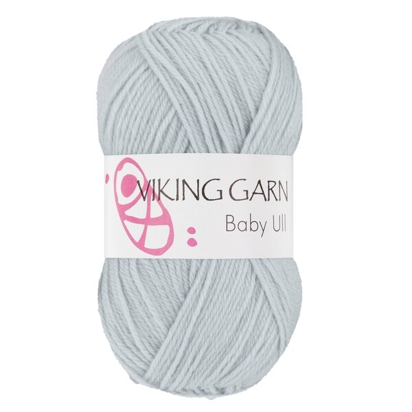 Viking Baby Ull 367 Bleu gris clair