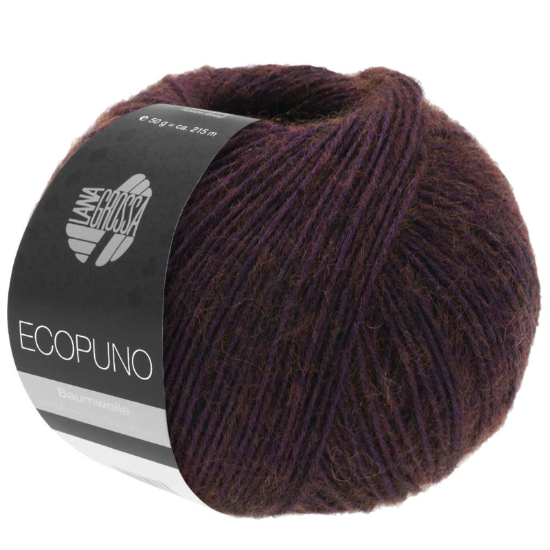 Lana Grossa Ecopuno 58 Noir-rouge