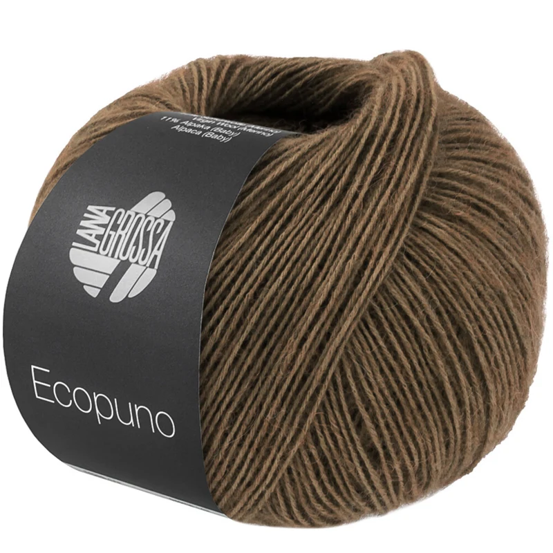 Lana Grossa Ecopuno 227 Brun argile