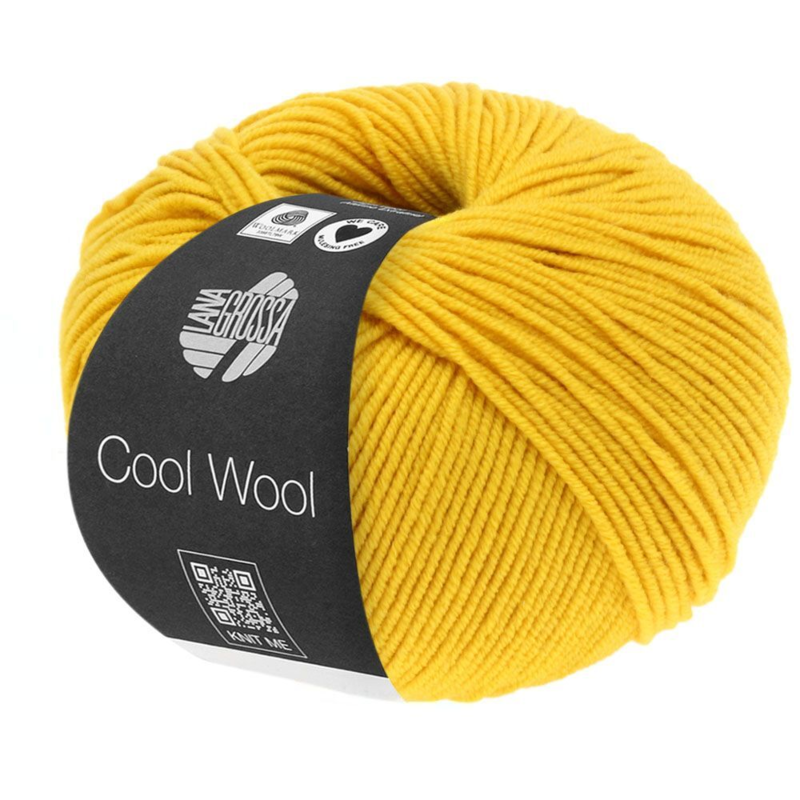 Lana Grossa Cool Wool 2005 Jaune doré