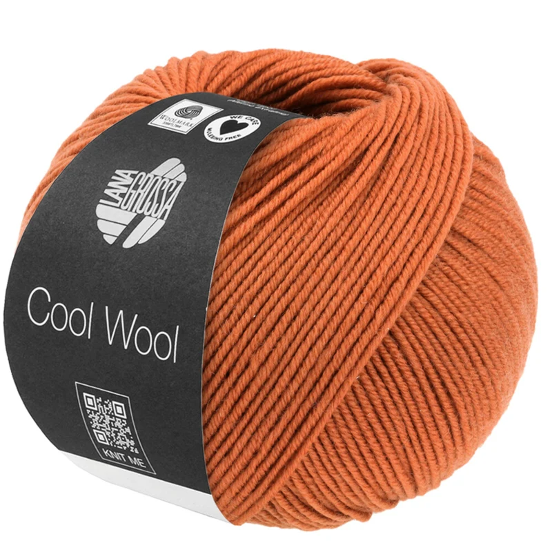 Lana Grossa Cool Wool 2116 Brun orangé