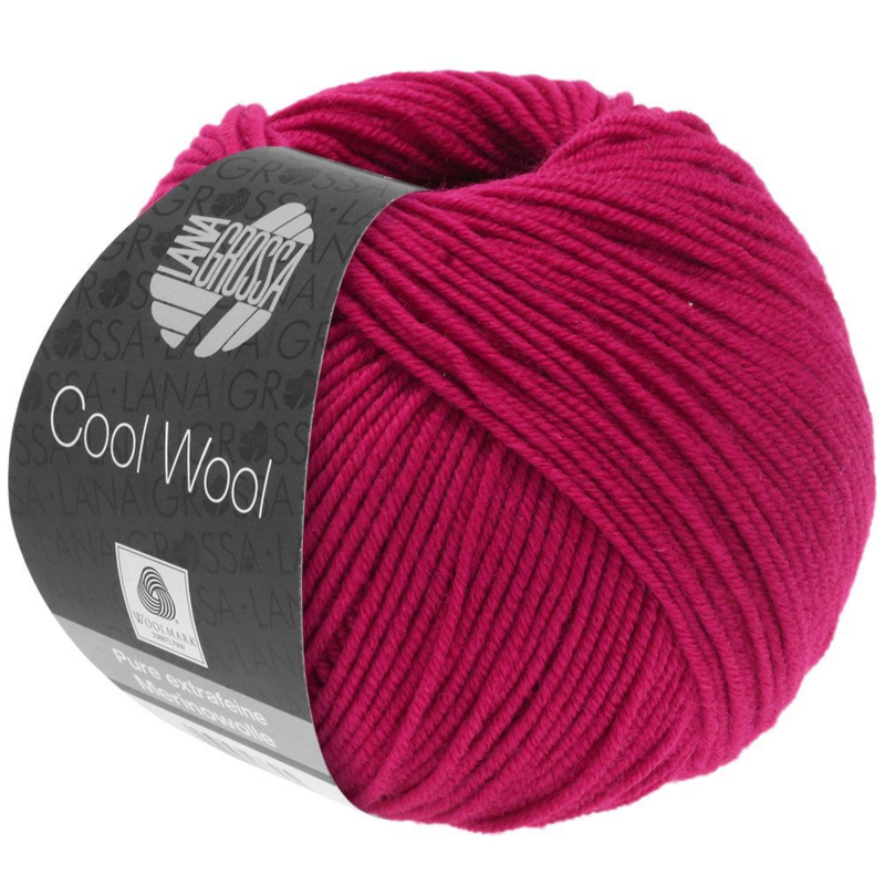 Lana Grossa Cool Wool 2067 Rouge pourpre