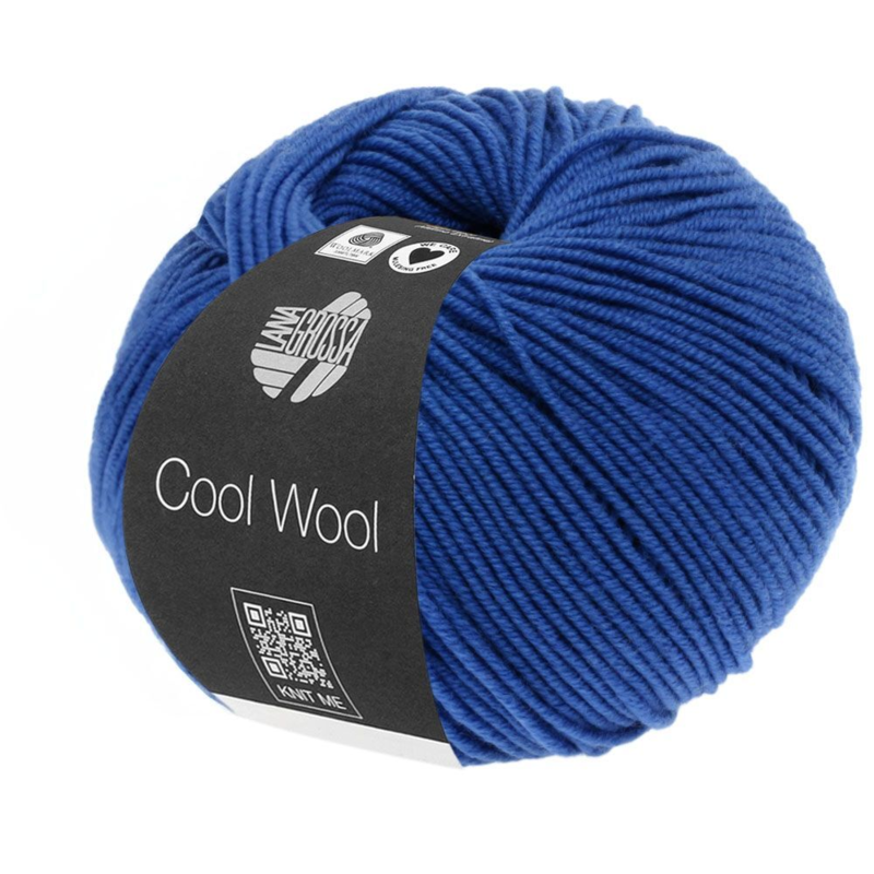 Lana Grossa Cool Wool 555 Bleu cobalt