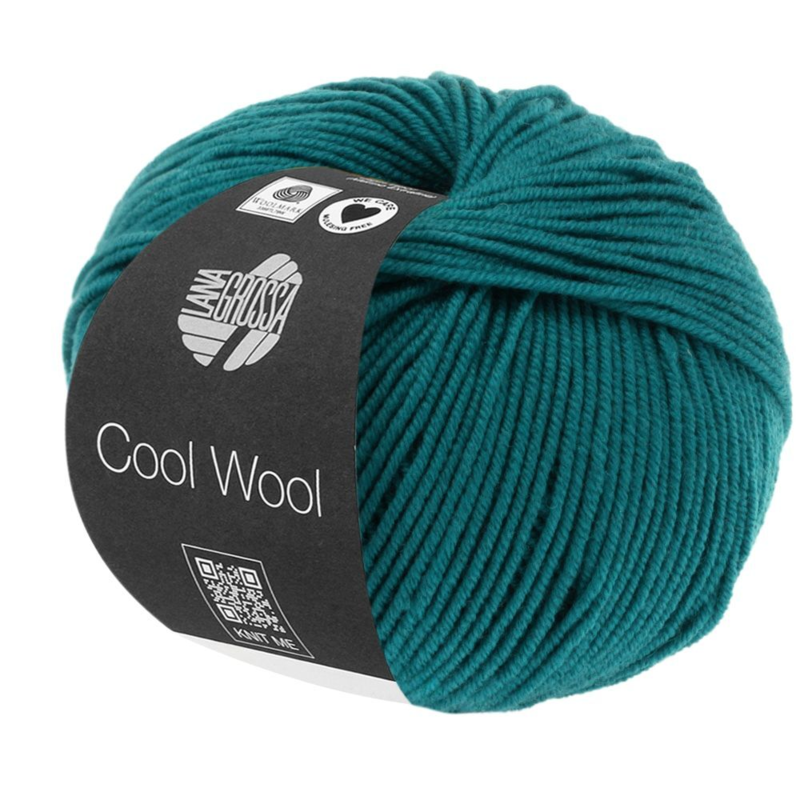 Lana Grossa Cool Wool 2015 Vert pétrole