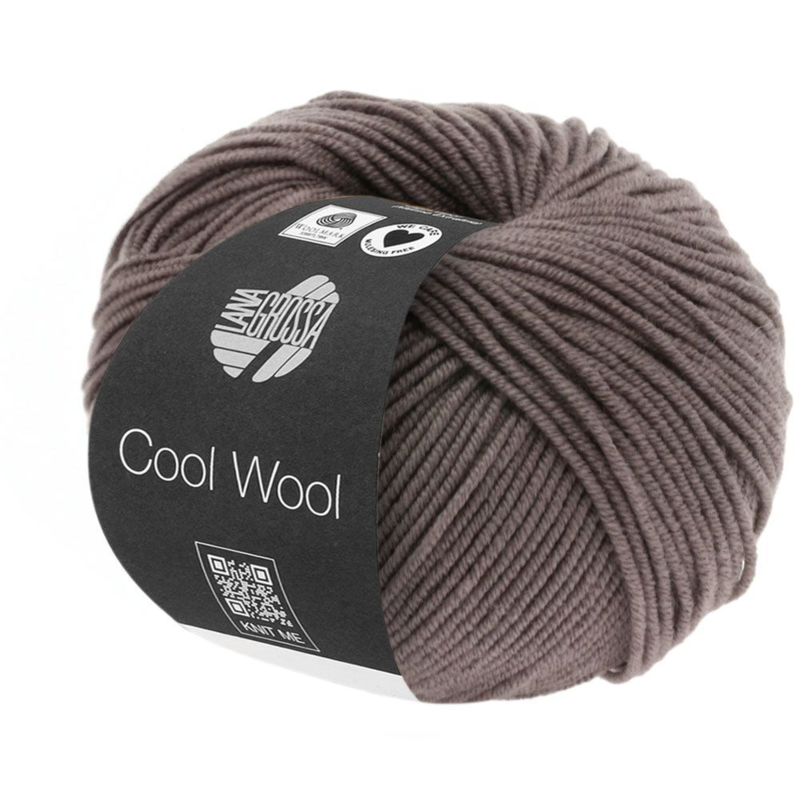 Lana Grossa Cool Wool 558 Brun gris