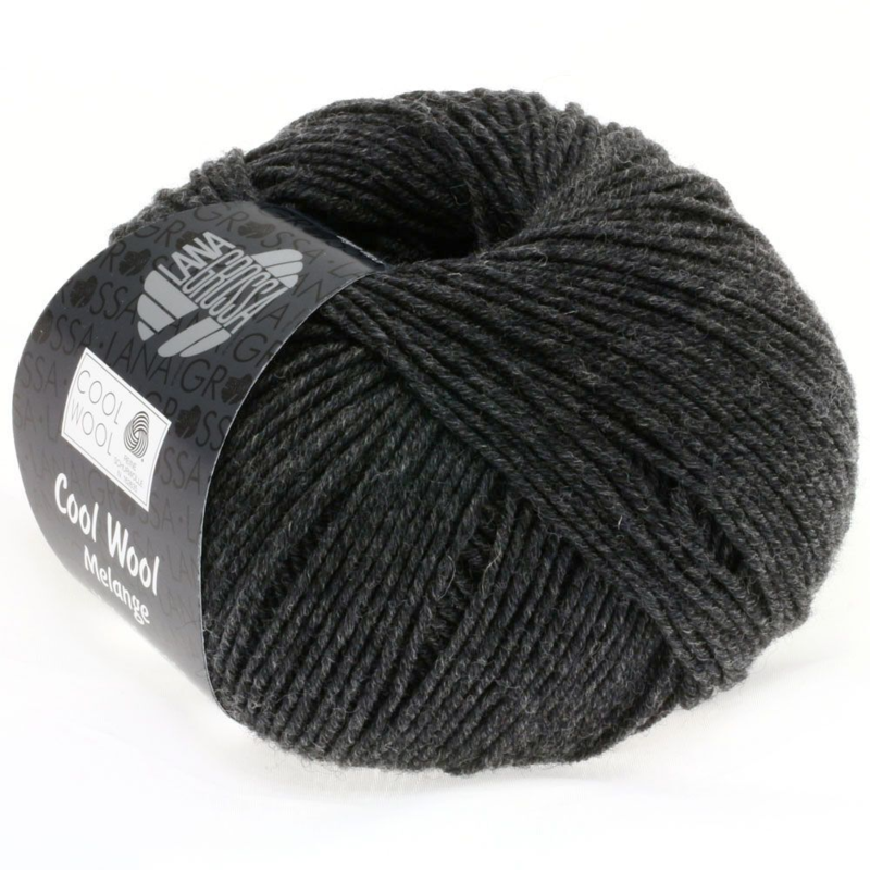 Lana Grossa Cool Wool 444 Anthracite