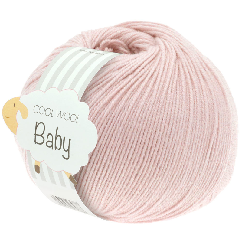 Lana Grossa Cool Wool Baby 267 Rose pâle