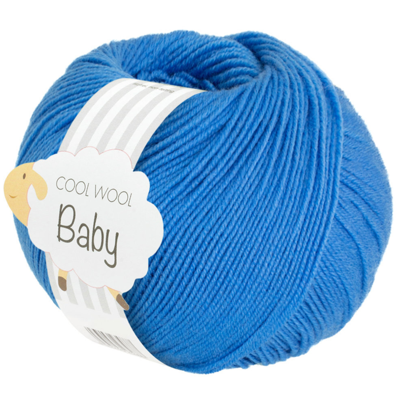 Lana Grossa Cool Wool Baby 322 Bleu bleuet