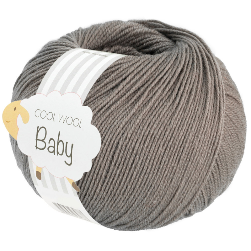 Lana Grossa Cool Wool Baby 324 Gris perle