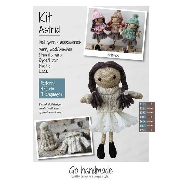 Go Handmade kit tricot Astrid