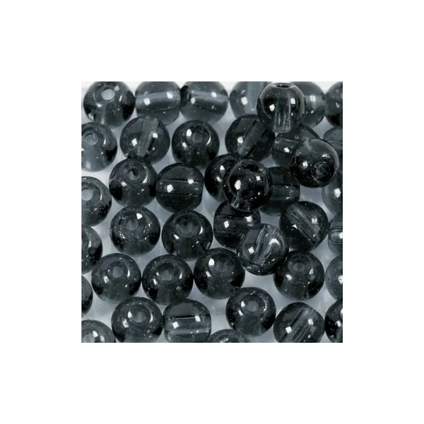 Perles de verre 4mm, 45 pièces