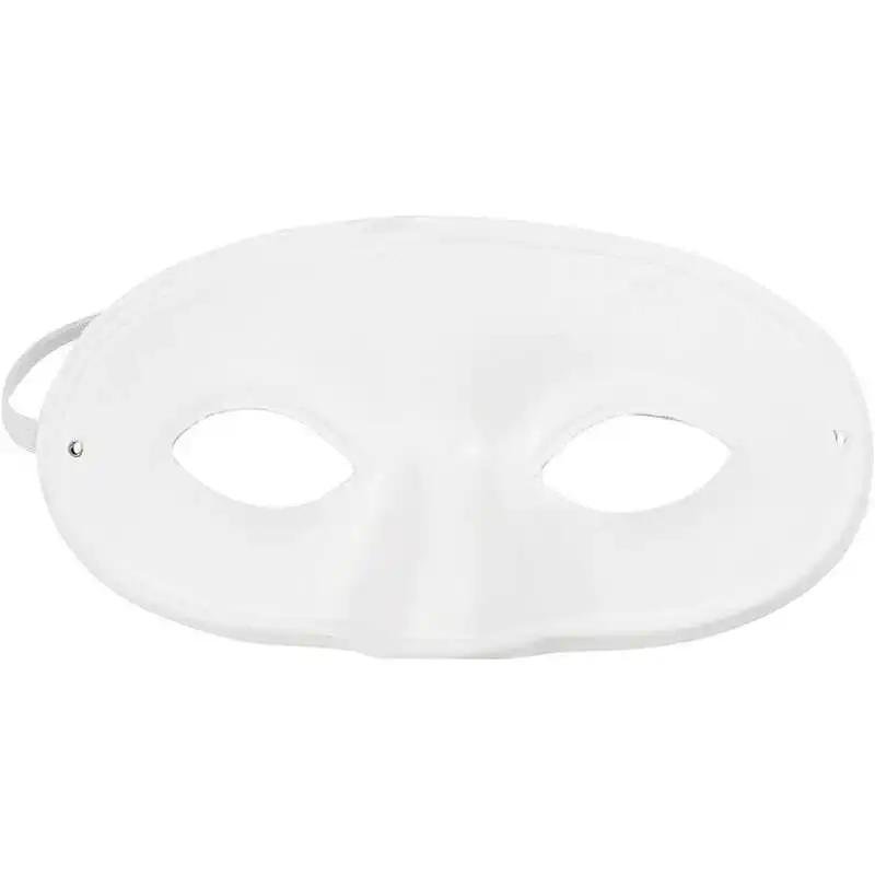 Demi-masque, blanc, 10 pièces