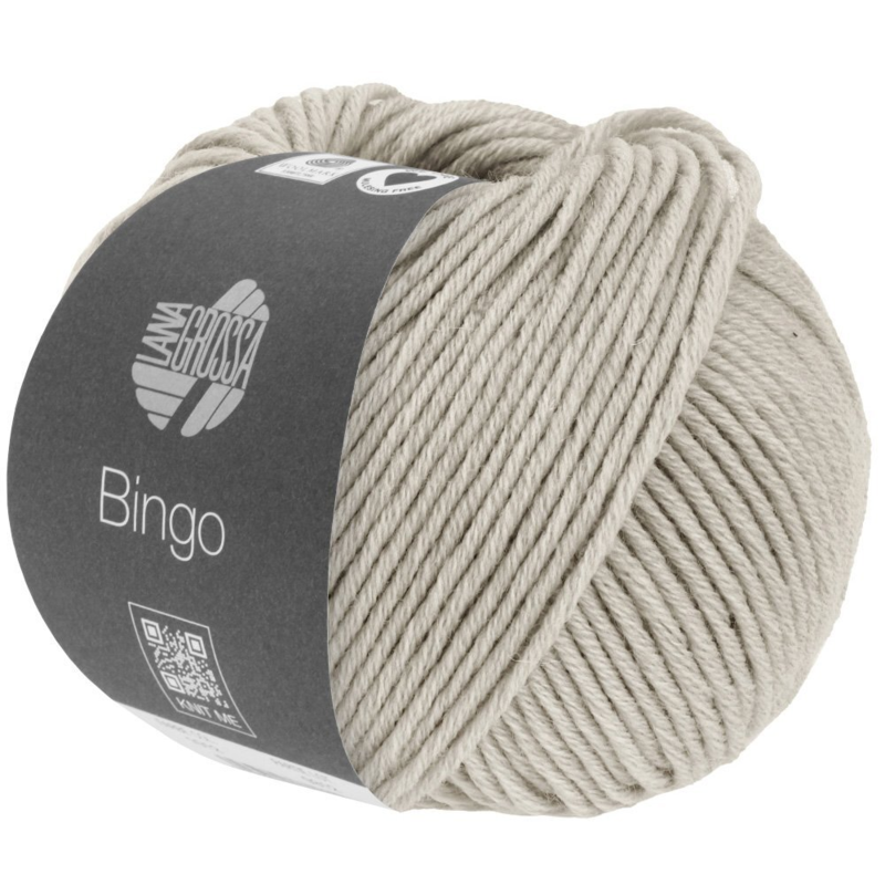 Lana Grossa Bingo 1029 Beige gris chiné