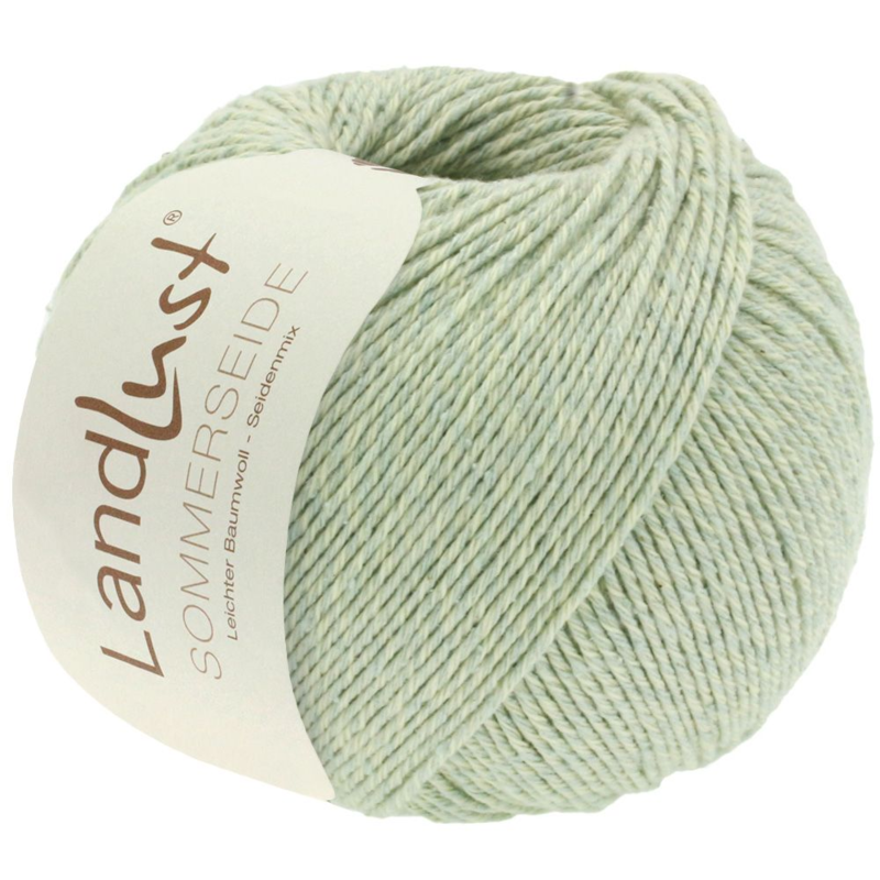Lana Grossa Landlust Sommerseide 40 Vert tilleul