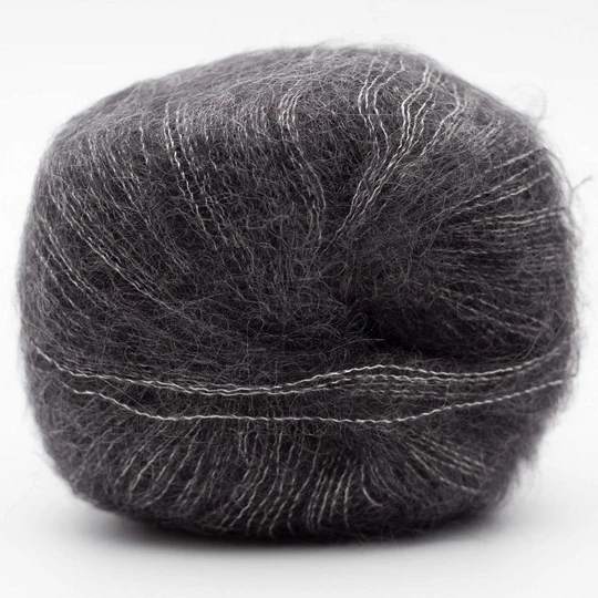 Kremke Soul Wool Silky Kid 20-002 Gris anthracite