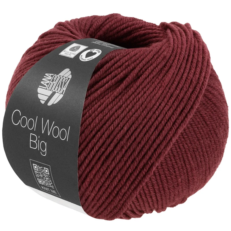 Lana Grossa Cool Wool Big 1700 Bordeaux chiné