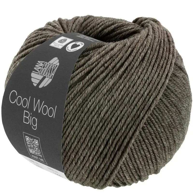 Cool Wool Big 1622 Brun foncé chiné