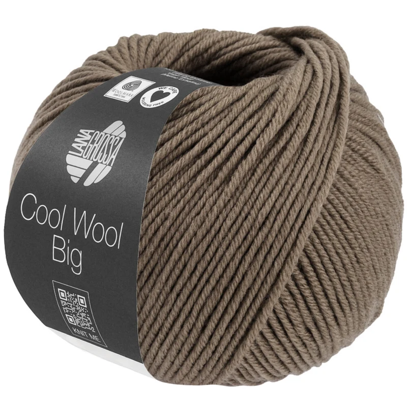 Lana Grossa Cool Wool Big 1708 Taupe chiné