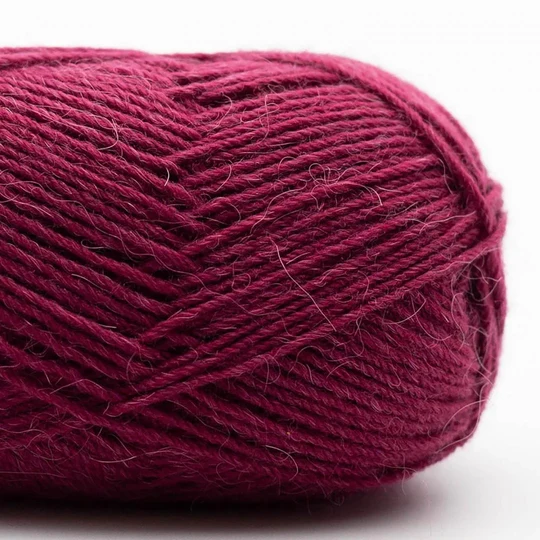 Kremke Soul Wool Edelweiss Alpaka 014 Rouge foncé