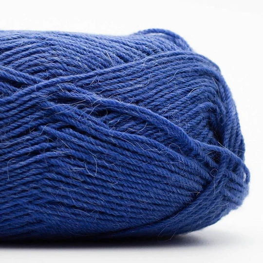 Kremke Soul Wool Edelweiss Alpaka  040 Bleu foncé