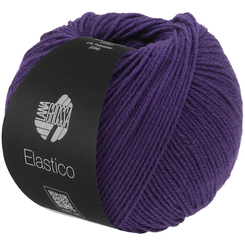 Lana Grossa Elastico 198 Violet foncé
