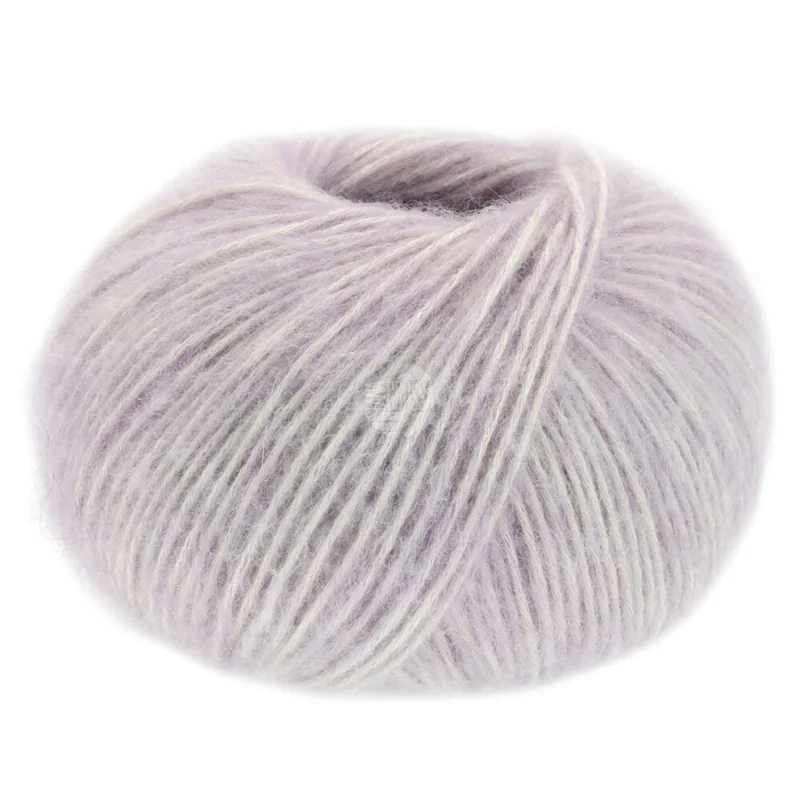 Lana Grossa Natural Alpaca Pelo 12 Lilas chiné