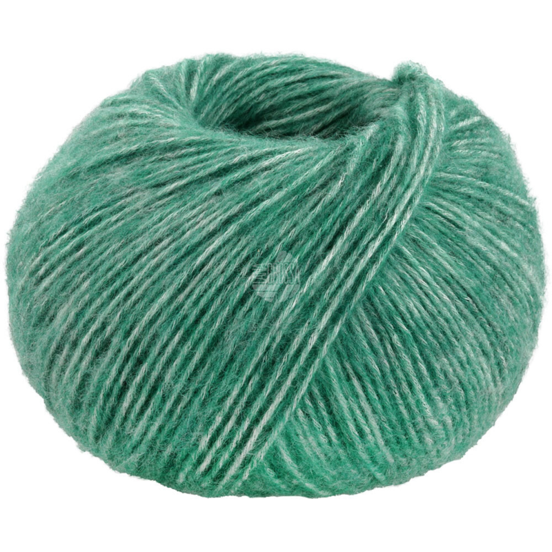 Lana Grossa Natural Alpaca Pelo 25 Pétrole chiné