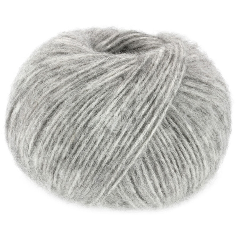 Lana Grossa Natural Alpaca Pelo 03 Gris clair chiné