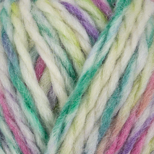 Viking Hobbygarn 980 Multi violet/vert