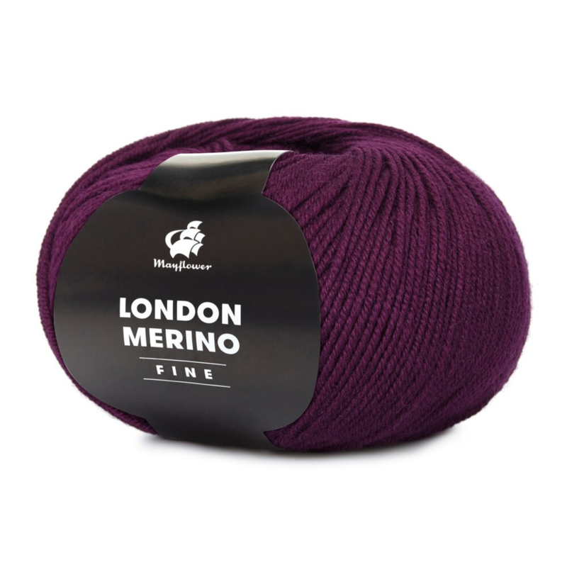 Mayflower London Merino Fine 015 Bourgogne